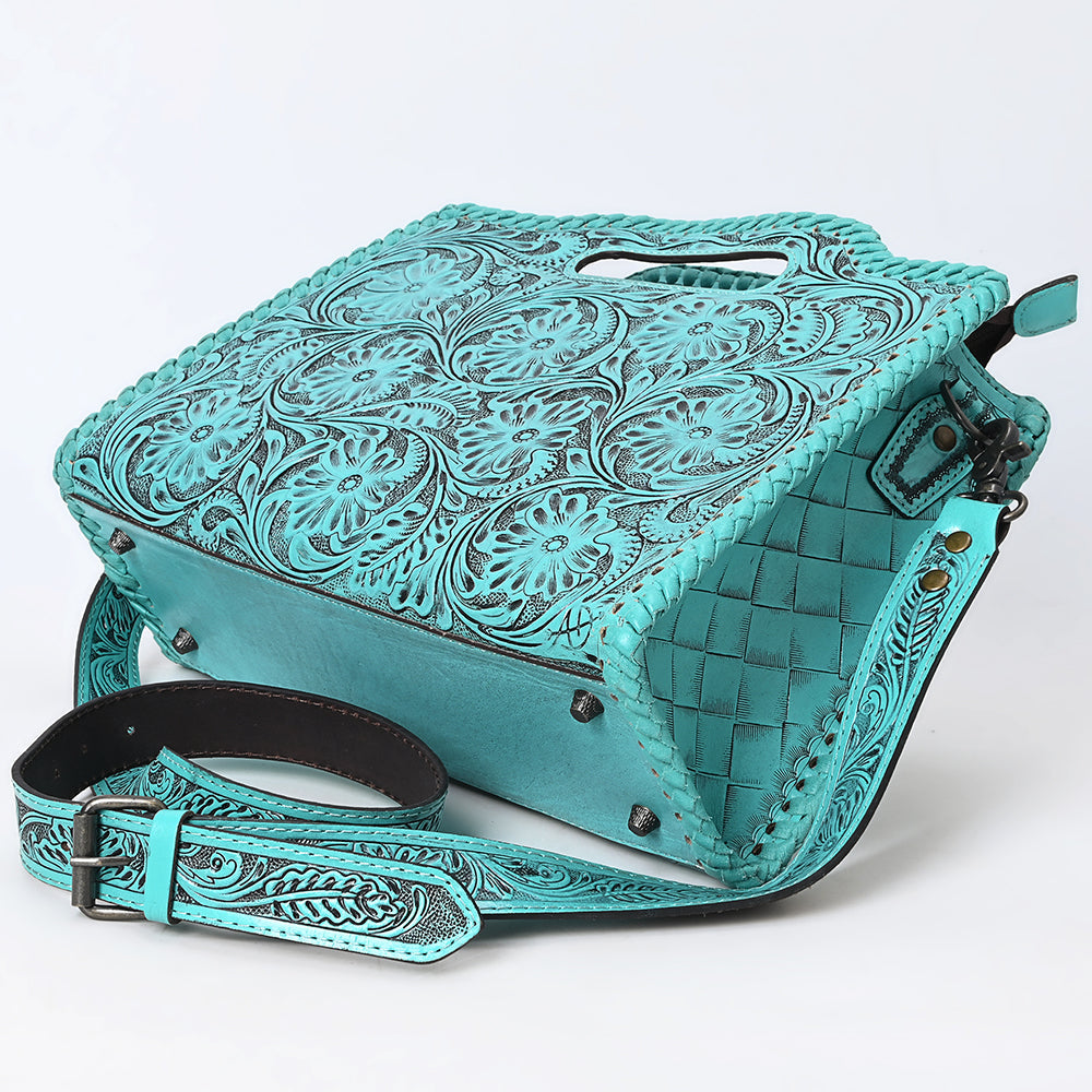 Clutch Hand Tooled Genuine Leather