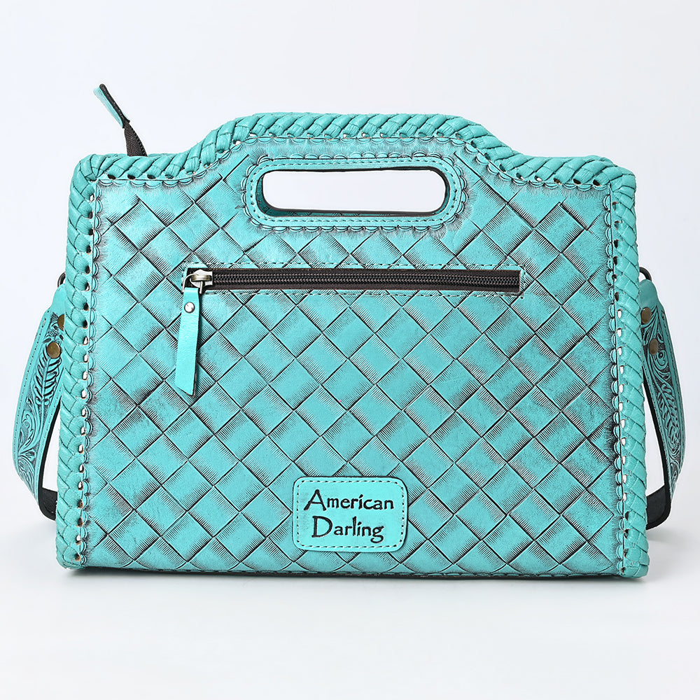 Clutch Hand Tooled Genuine Leather