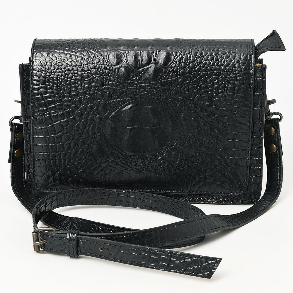 American Darling Crocodile Embossed Genuine Leather Wallet