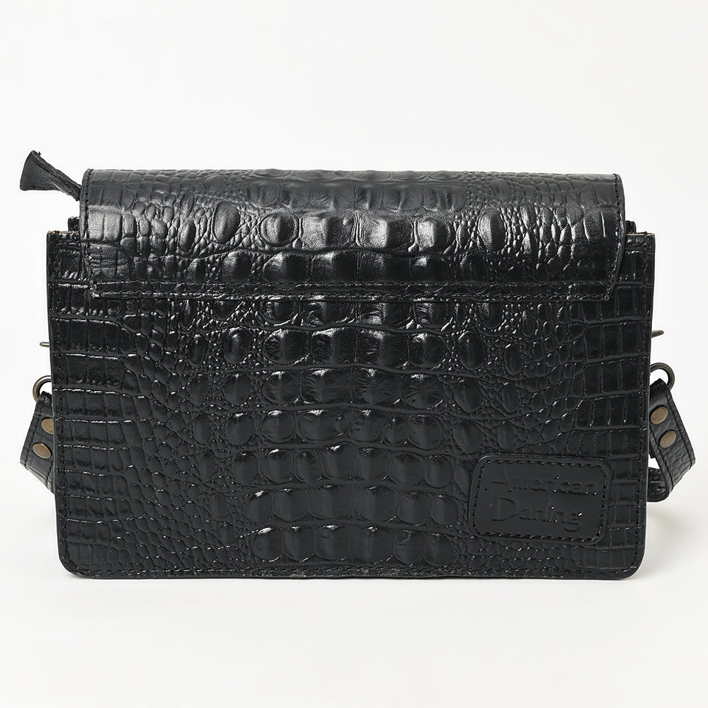 American Darling Crocodile Embossed Genuine Leather Wallet