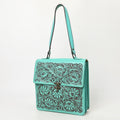 American Darling Hand-Tooled Genuine Leather Briefcase