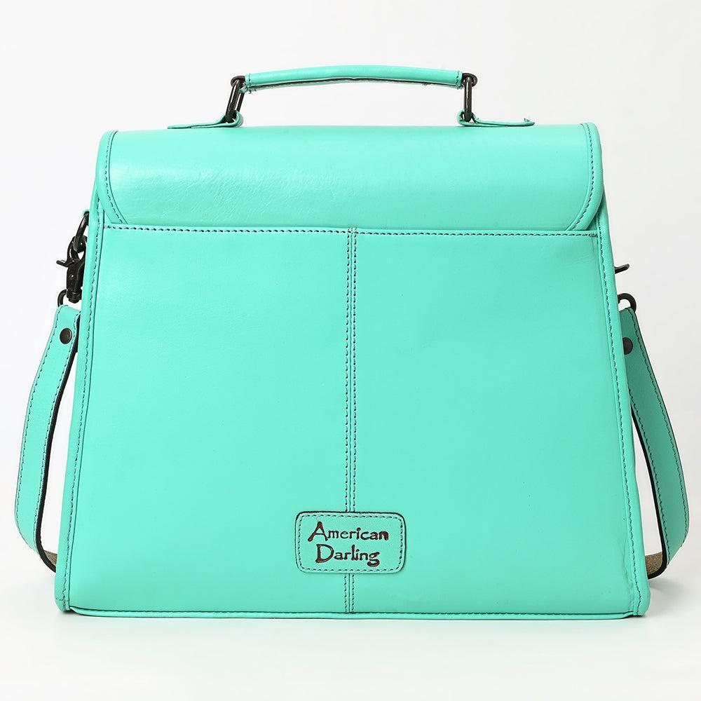 American Darling Hand-Tooled Genuine Leather Tote