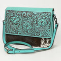 American Darling Cross Body Hand Tooled Hair-on Genuine Leather Western Women Bag Handbag Purse | Crossbody for