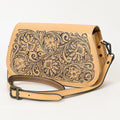 American Darling Hand-Tooled Genuine Leather Crossbody Bag
