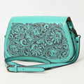 American Darling Hand-Tooled Genuine Leather Crossbody Bag