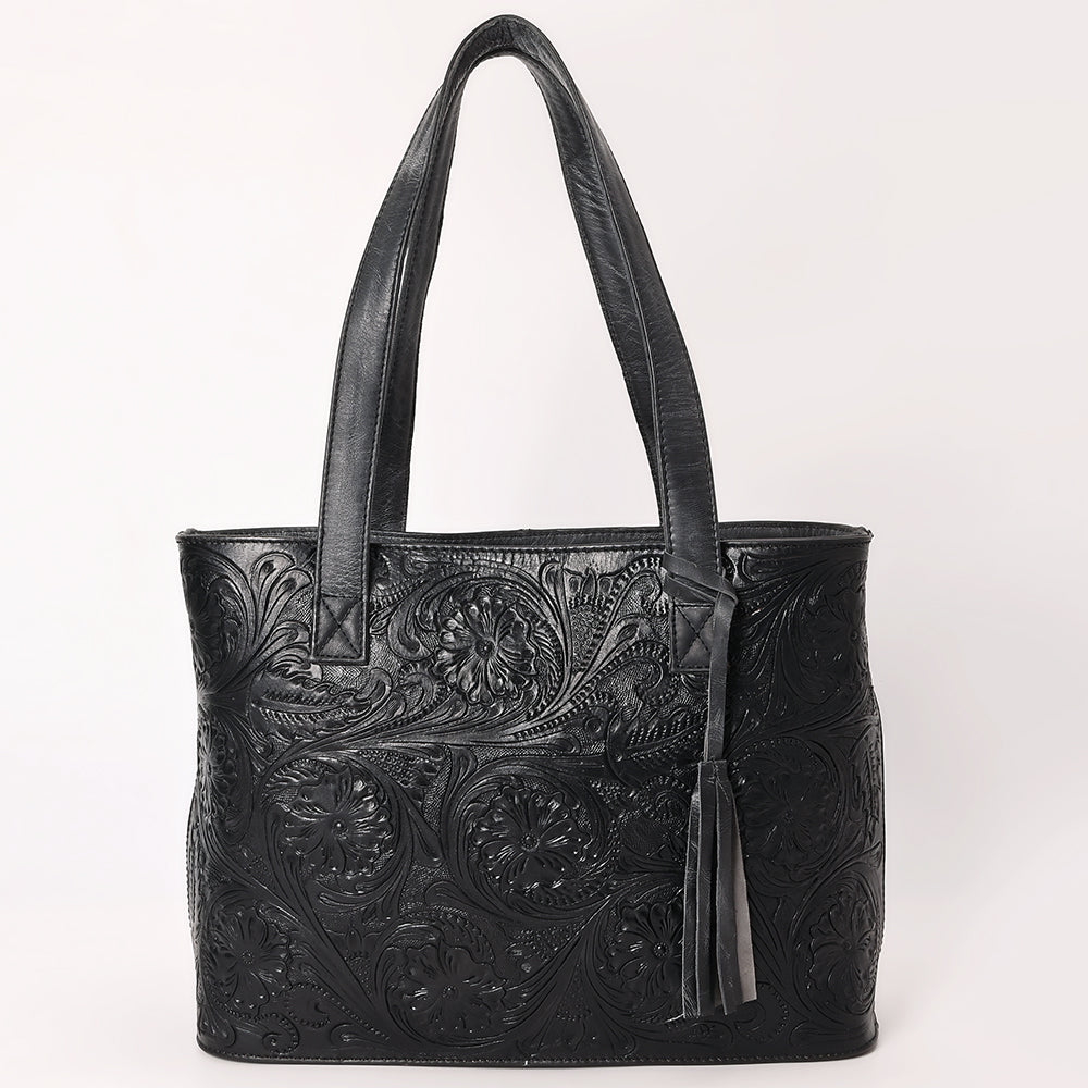 American Darling Hand-Tooled Genuine Leather Tote