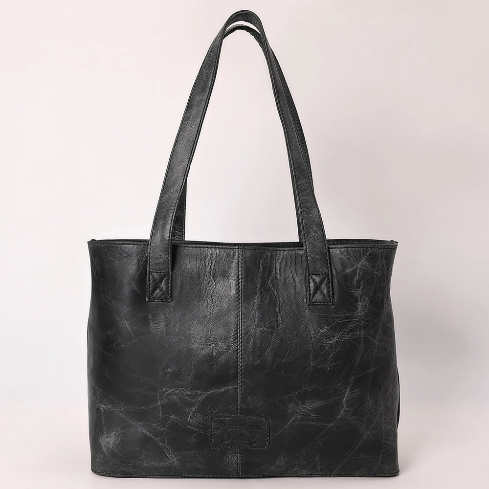 American Darling Hand-Tooled Genuine Leather Tote