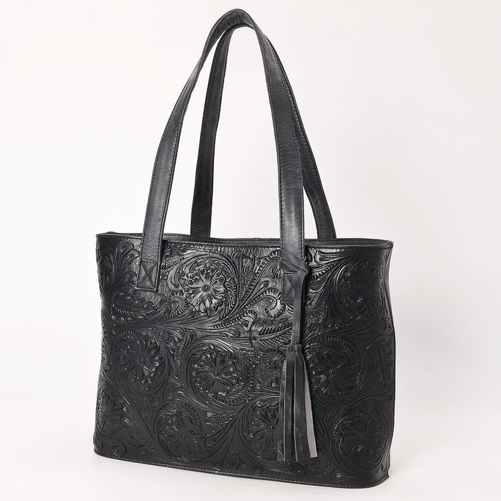 American Darling Hand-Tooled Genuine Leather Tote