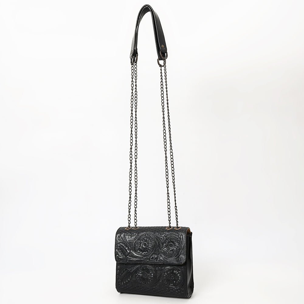 American Darling Crossbody Beautifully Hand Tooled Genuine Leather