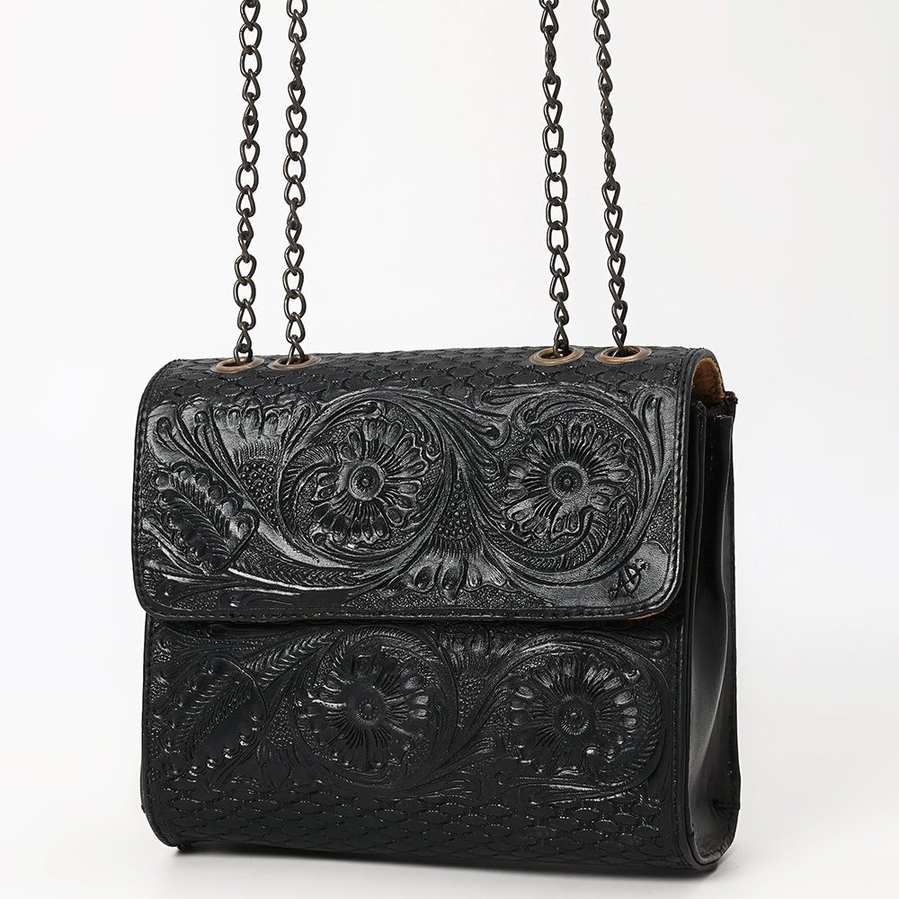 American Darling Crossbody Beautifully Hand Tooled Genuine Leather