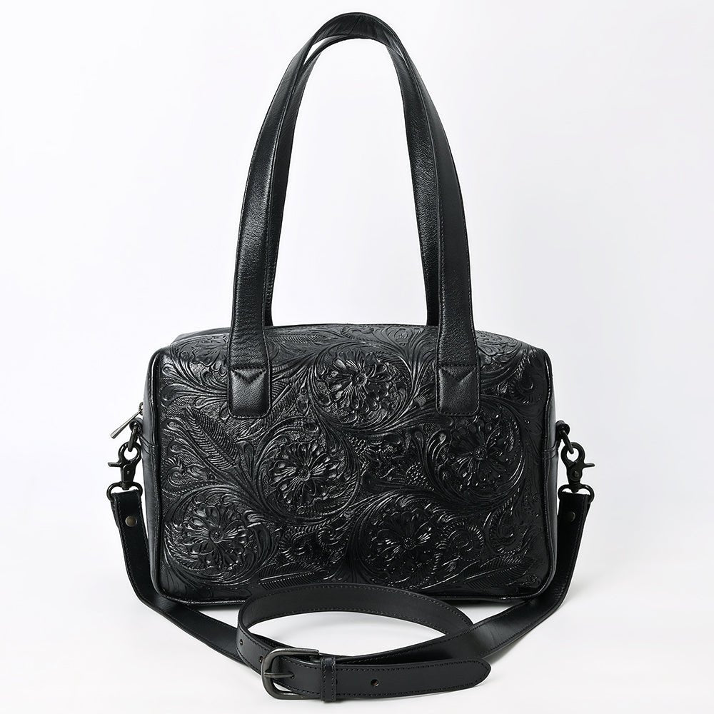 American Darling Tote Beautifully Hand Tooled Genuine Leather
