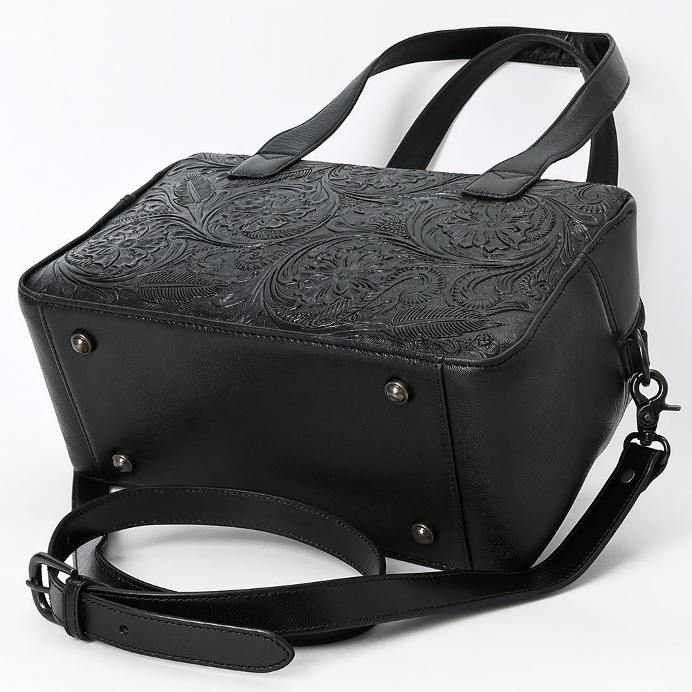American Darling Tote Beautifully Hand Tooled Genuine Leather