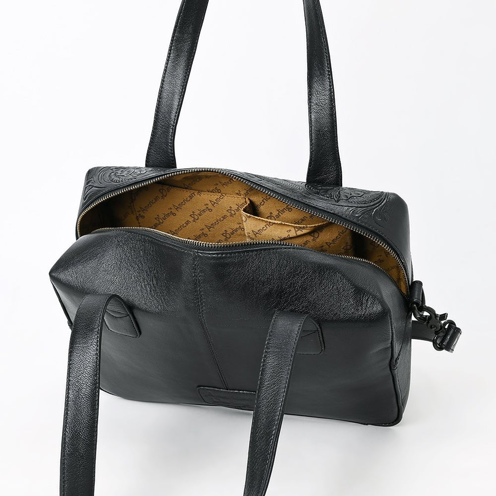 American Darling Tote Beautifully Hand Tooled Genuine Leather