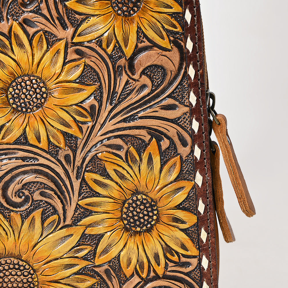 American Darling Sling Hand Tooled Genuine Leather