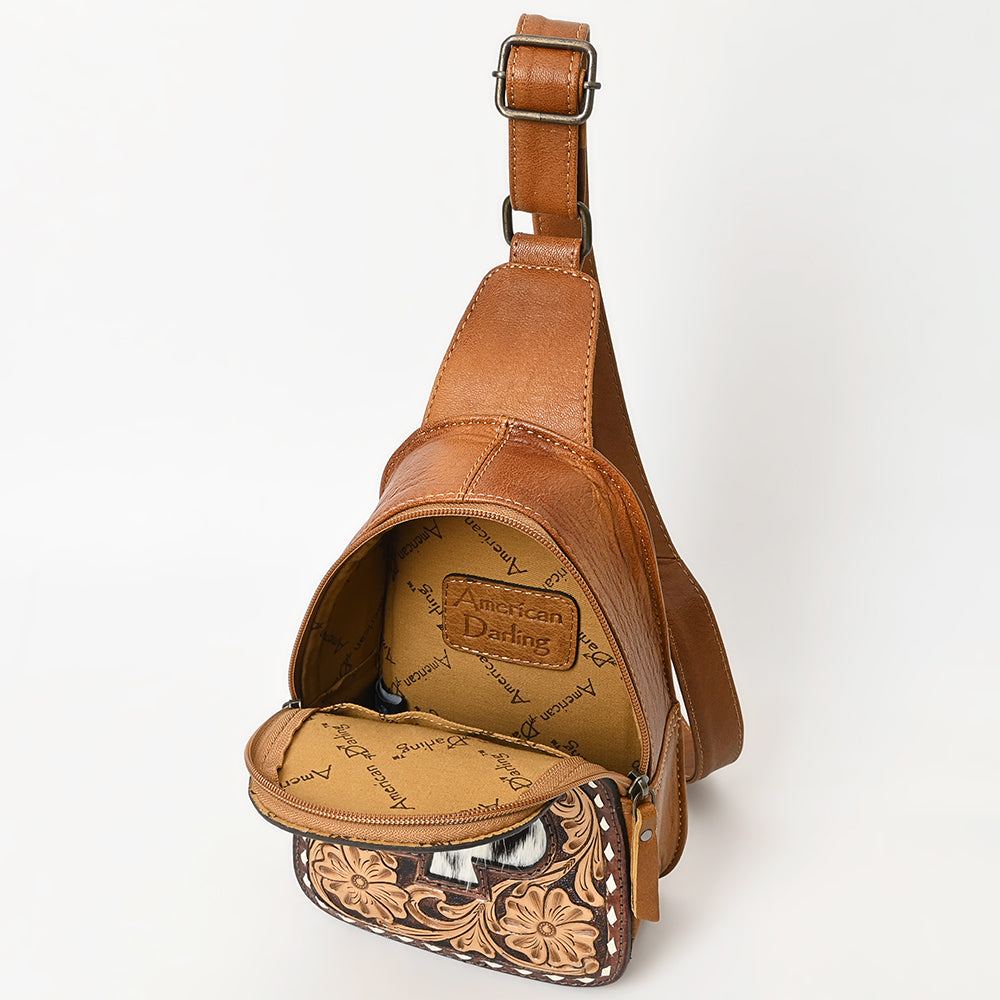 American Darling Sling Hand Tooled Genuine Leather