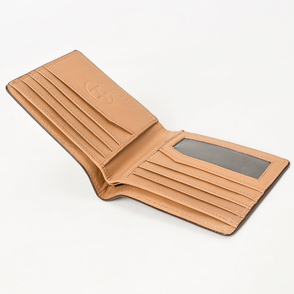 BAR H EQUINE Genuine Leather Rodeo - Bifold & Trifold Wallet For Men Women