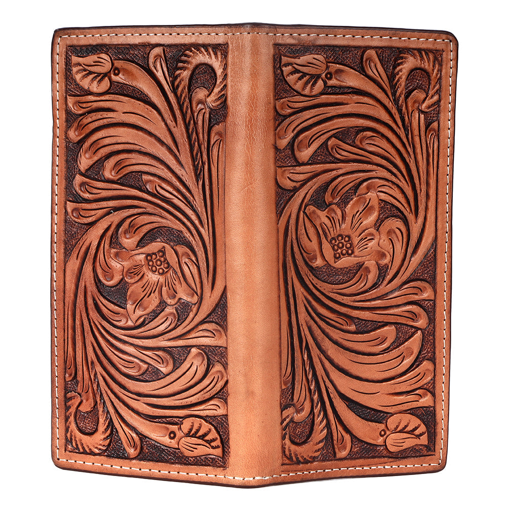 BAR H EQUINE Genuine Leather Rodeo - Bifold & Trifold Wallet For Men Women