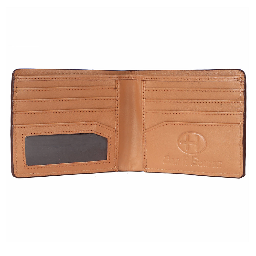 BAR H EQUINE Genuine Leather Rodeo - Bifold & Trifold Wallet For Men Women