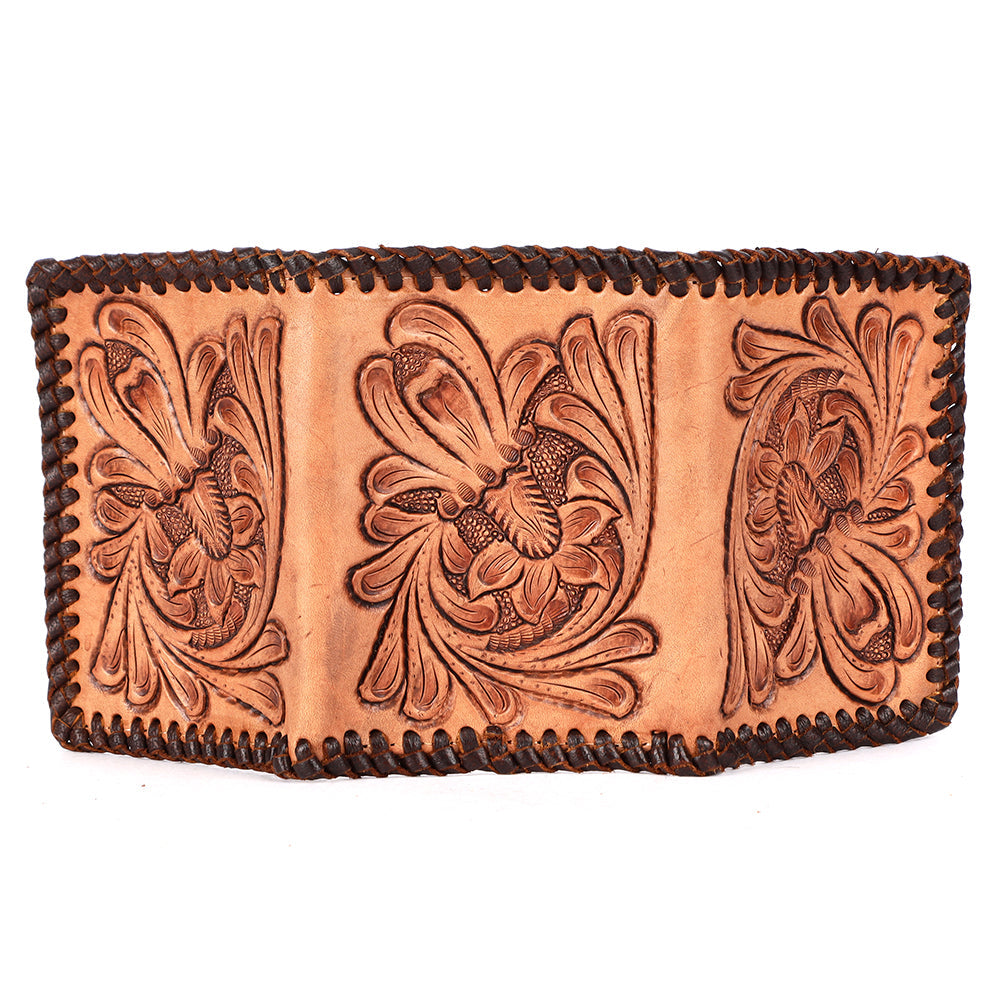 BAR H EQUINE Genuine Leather Rodeo - Bifold & Trifold Wallet For Men Women