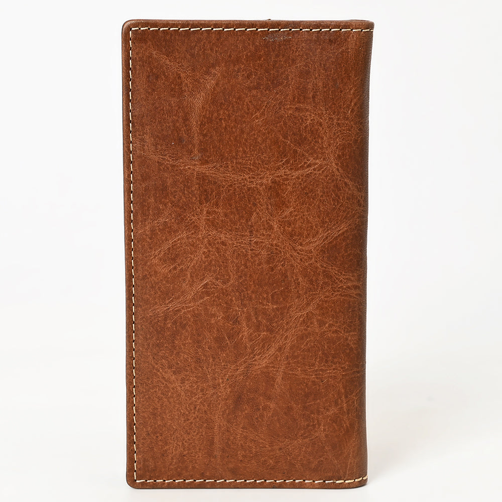 BAR H EQUINE Genuine Leather Rodeo - Bifold & Trifold Wallet For Men Women
