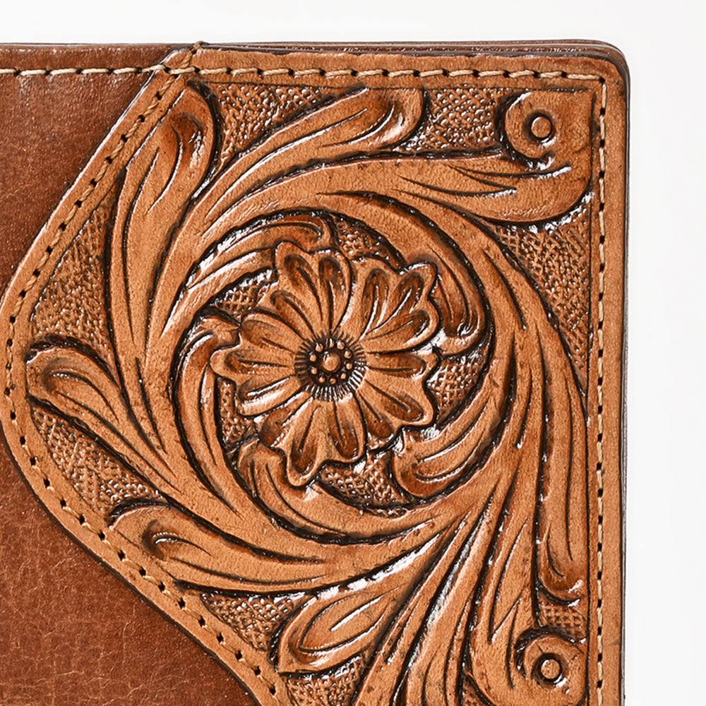 BAR H EQUINE Genuine Leather Rodeo - Bifold & Trifold Wallet For Men Women