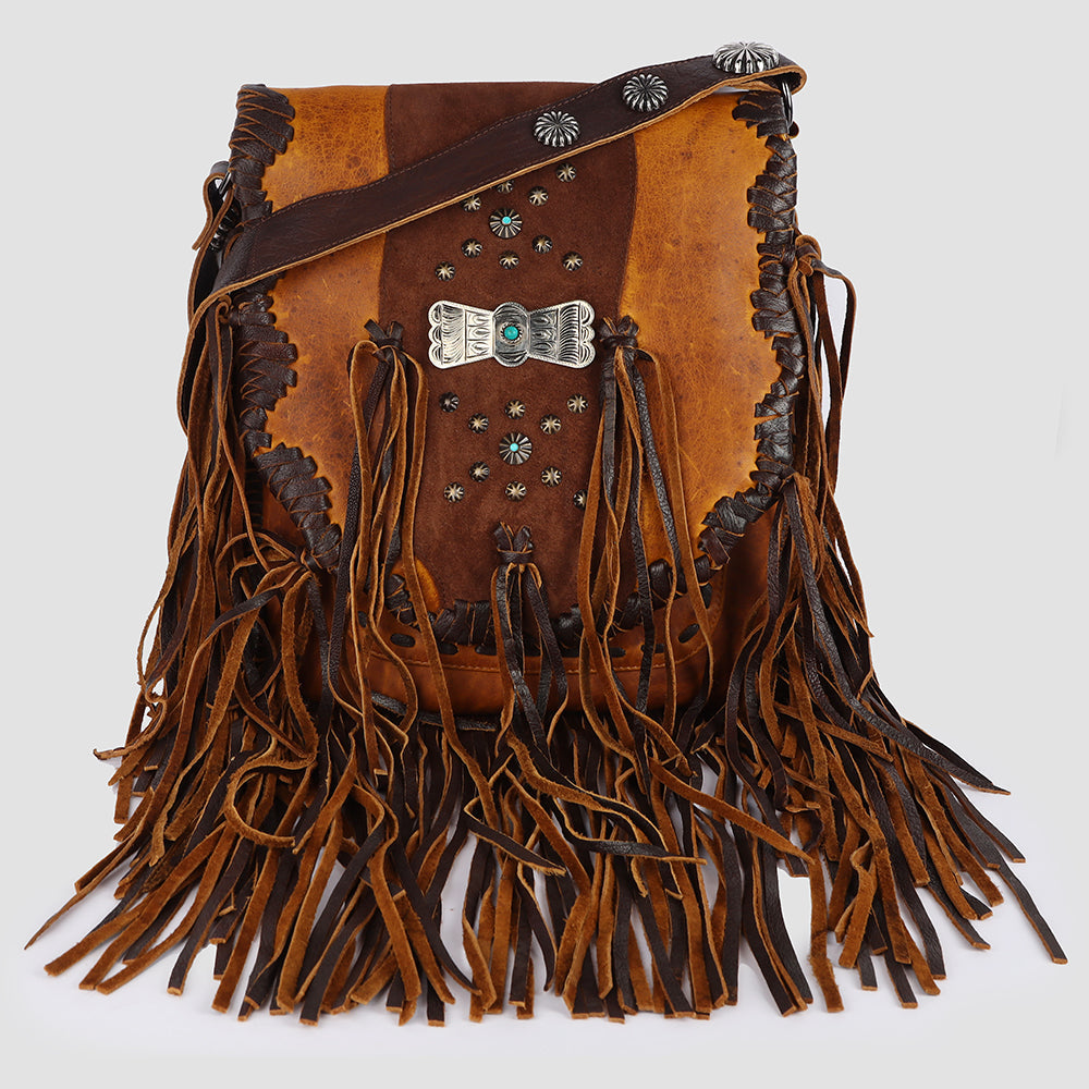 American Darling Genuine Leather Crossbody Bag