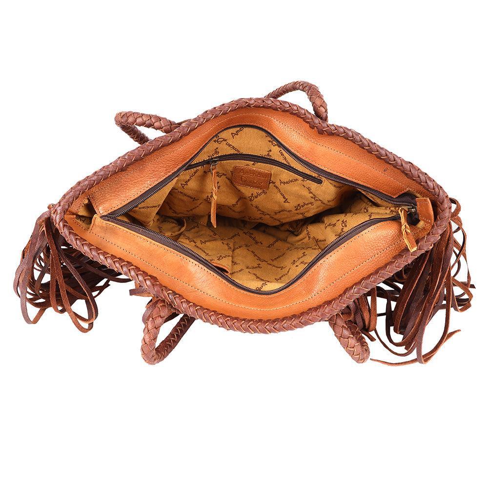 American Darling Hand-Tooled Genuine Leather Wallet