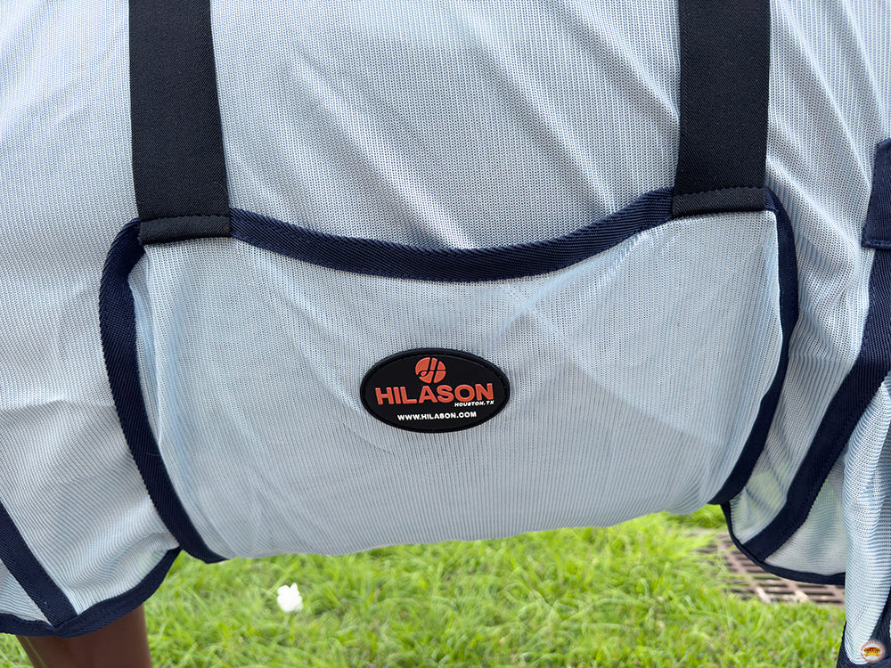 HILASON Horse Fly Sheet - Summer Spring UV Protection Mesh Bug Mosquito FlySheet for Horses | Fly-Sheet