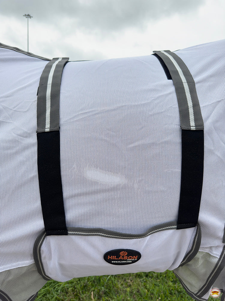 HILASON Horse Fly Sheet - Summer Spring UV Protection Mesh Bug Mosquito FlySheet for Horses | Fly-Sheet