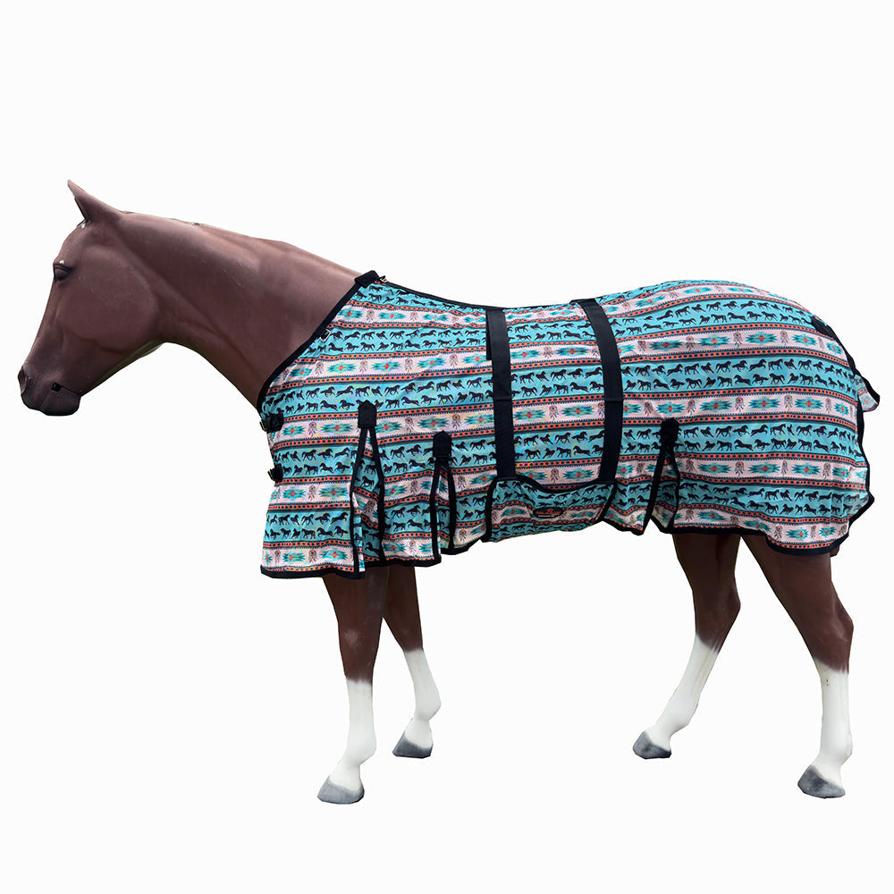 HILASON Horse Fly Sheet - Summer Spring UV Protection Mesh Bug Mosquito FlySheet for Horses | Fly-Sheet