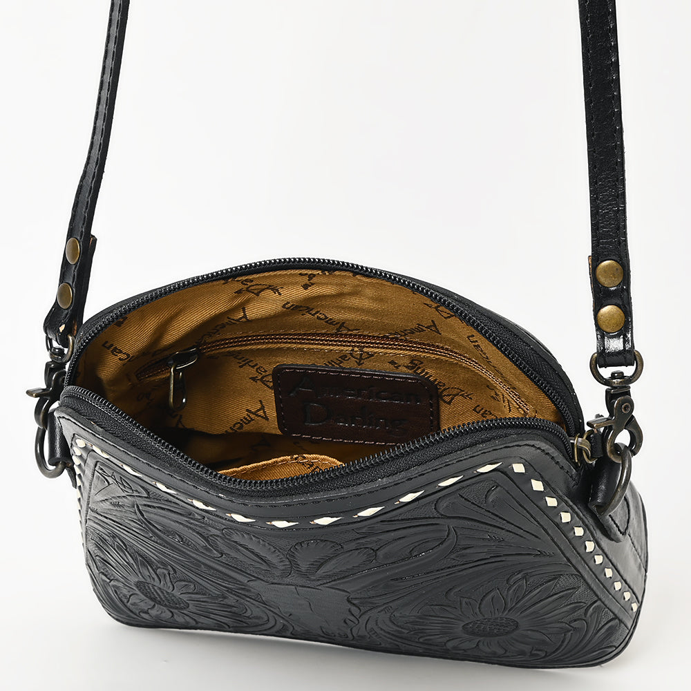 American Darling Hand Tooled Genuine Leather