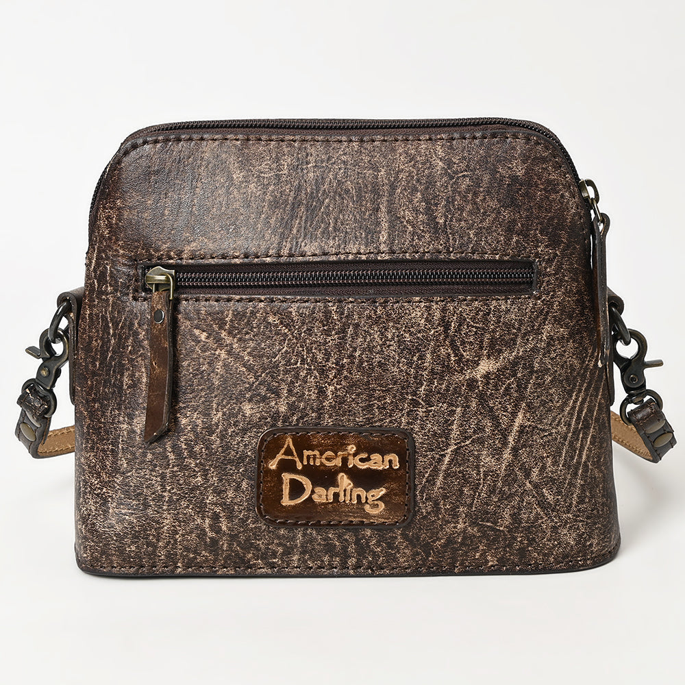 American Darling Hand Tooled Genuine Leather