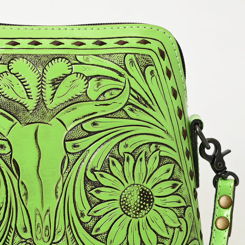 American Darling Hand Tooled Genuine Leather