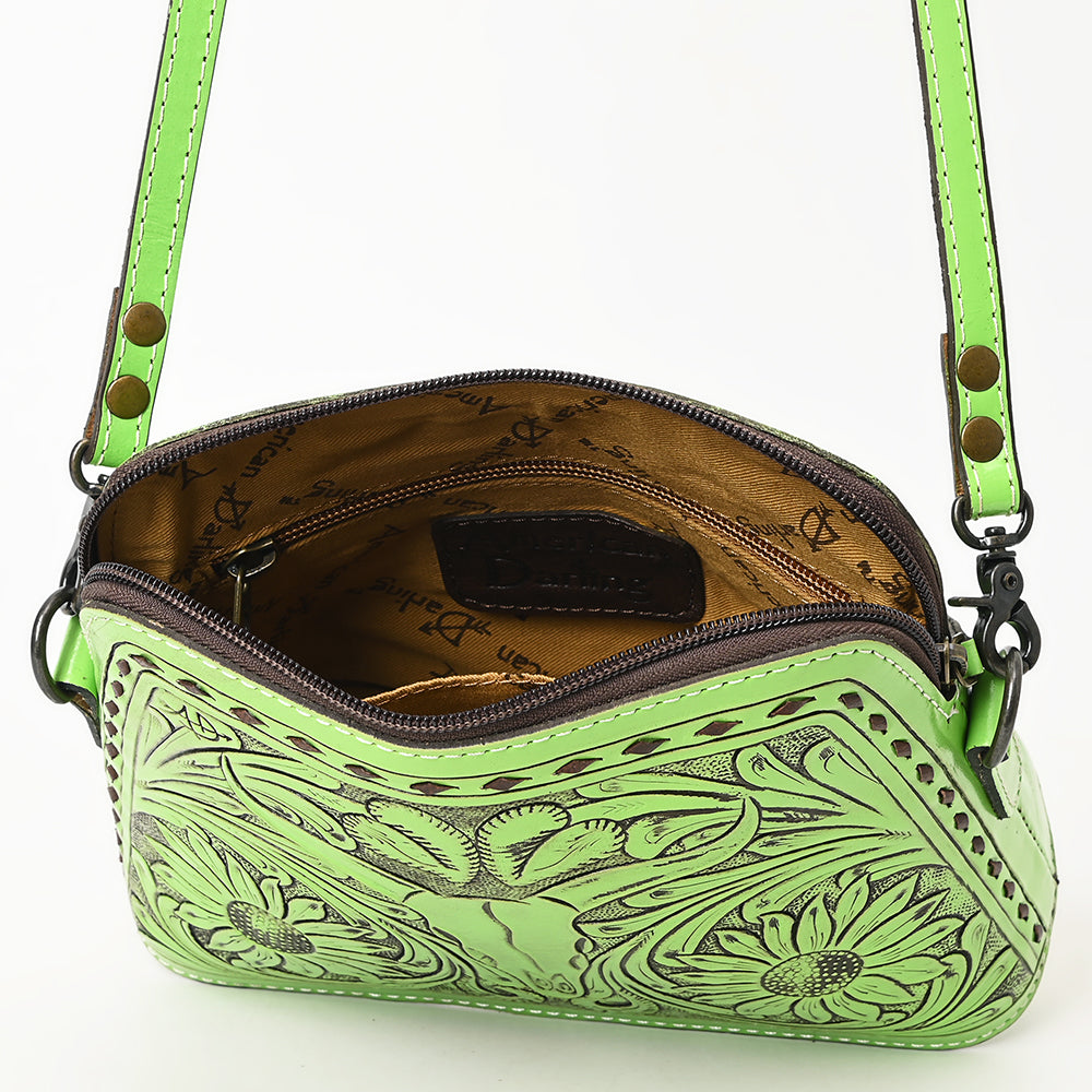 American Darling Hand Tooled Genuine Leather
