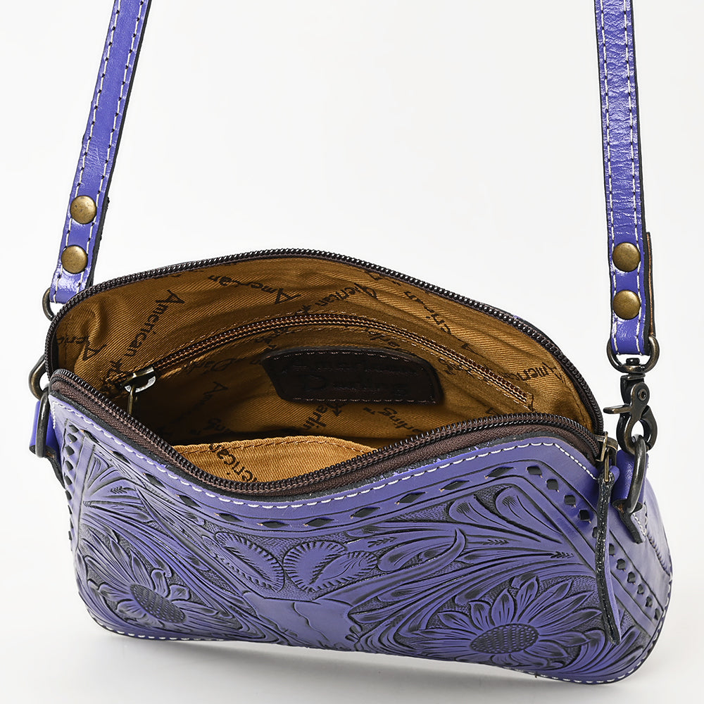American Darling Hand Tooled Genuine Leather
