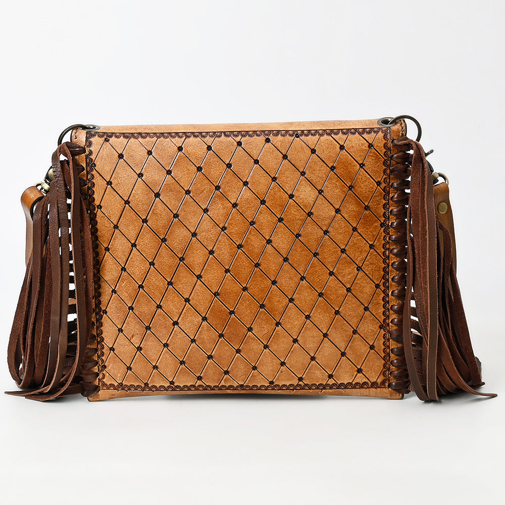 American Darling Envelope Hand Tooled Genuine Leather Women Bag Western Handbag Purse | for Cute