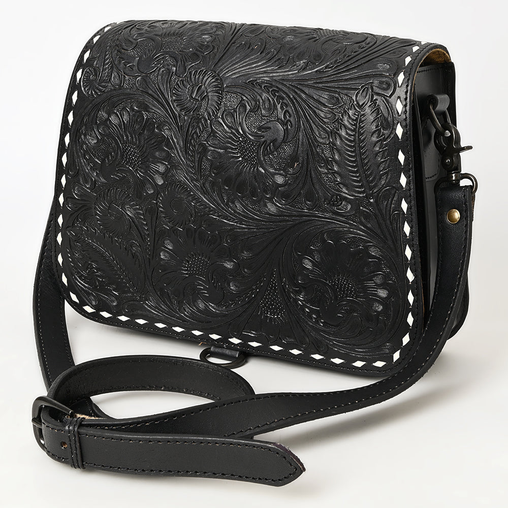 American Darling Hand Tooled Genuine Leather