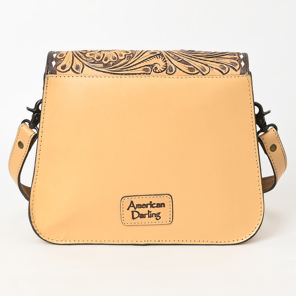 American Darling Hand Tooled Genuine Leather
