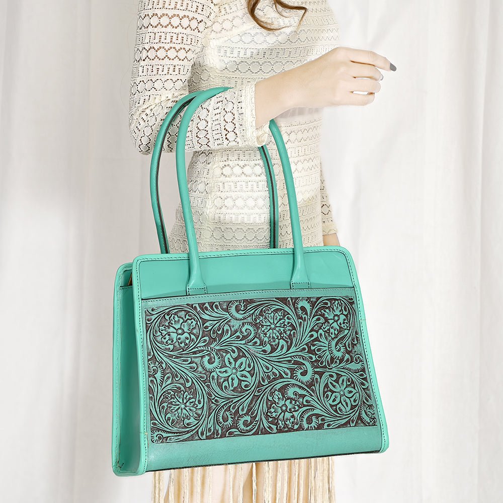 American Darling Hand Tooled Genuine Leather