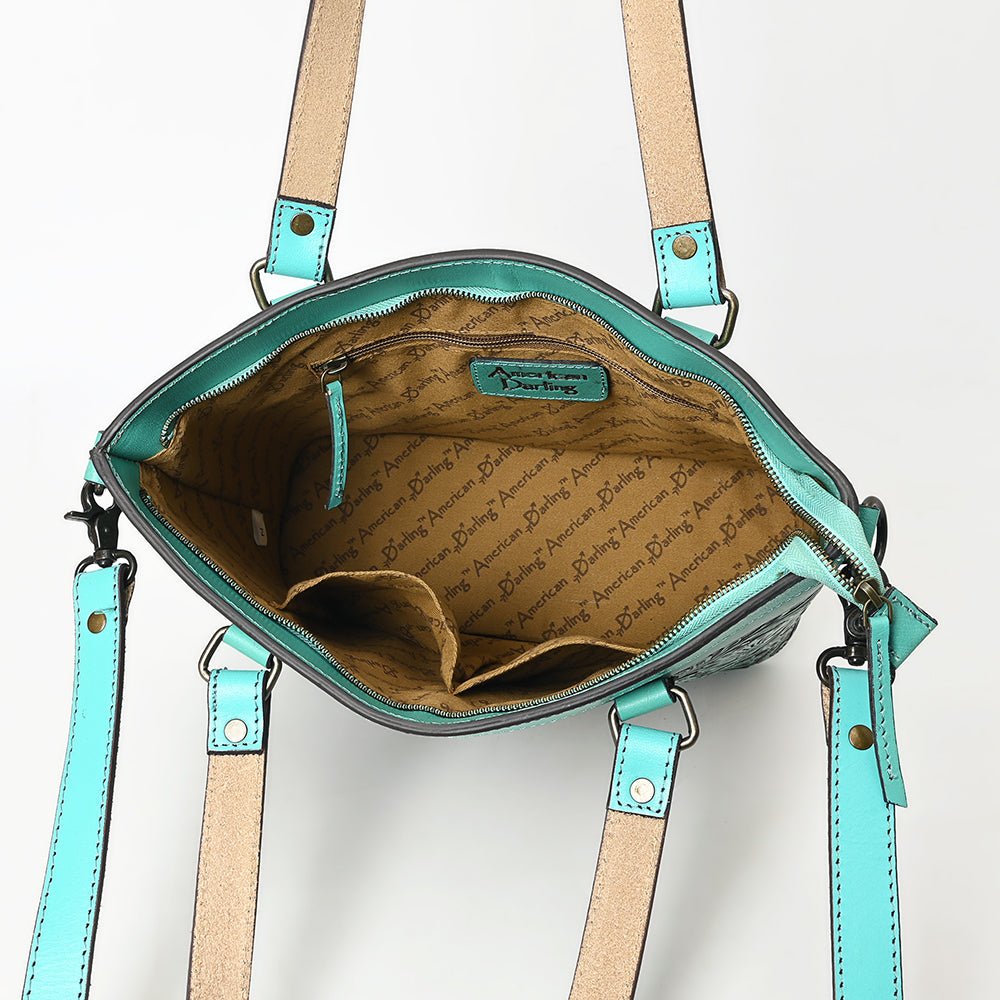 American Darling Hand Tooled Genuine Leather