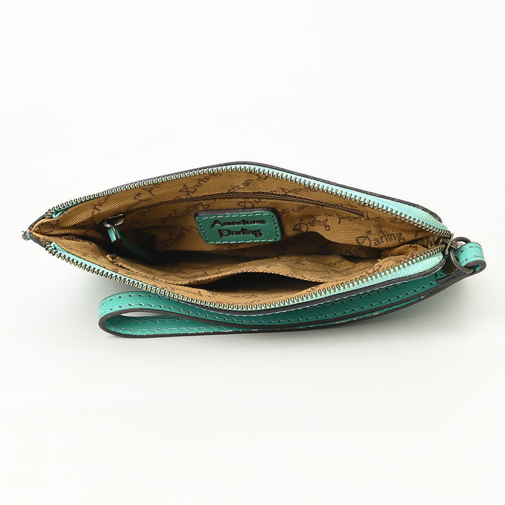 American Darling Hand Tooled Genuine Leather