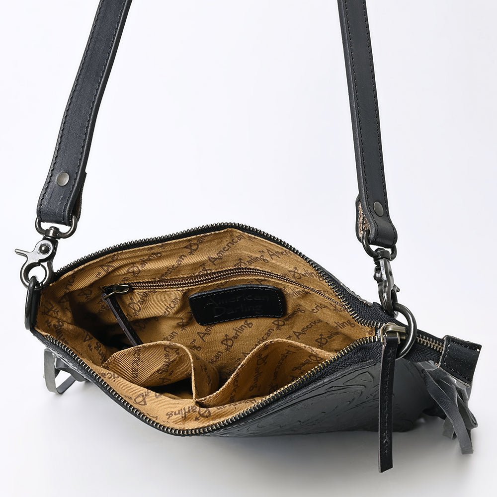 American Darling Hand Tooled Genuine Leather