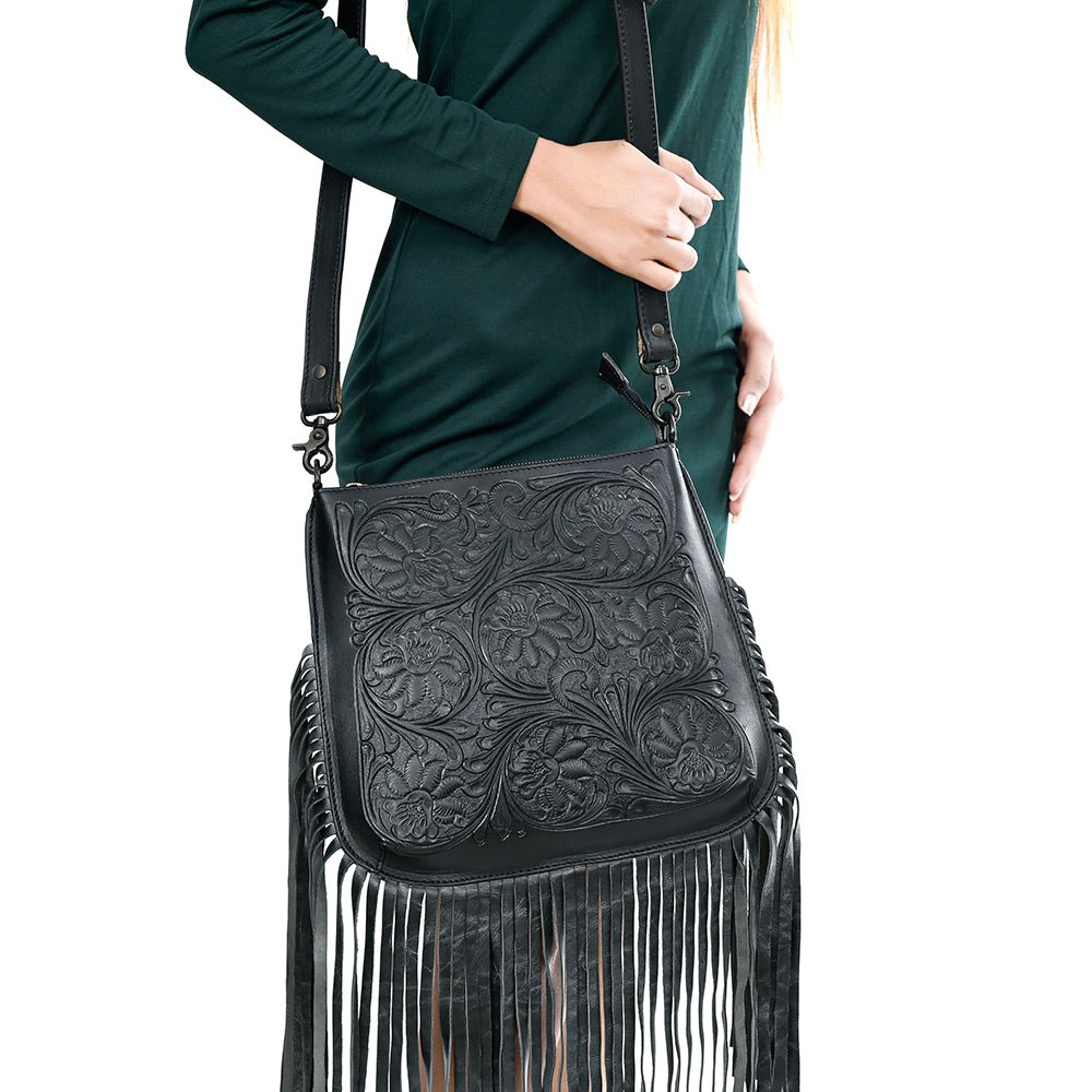 American Darling Hand Tooled Genuine Leather