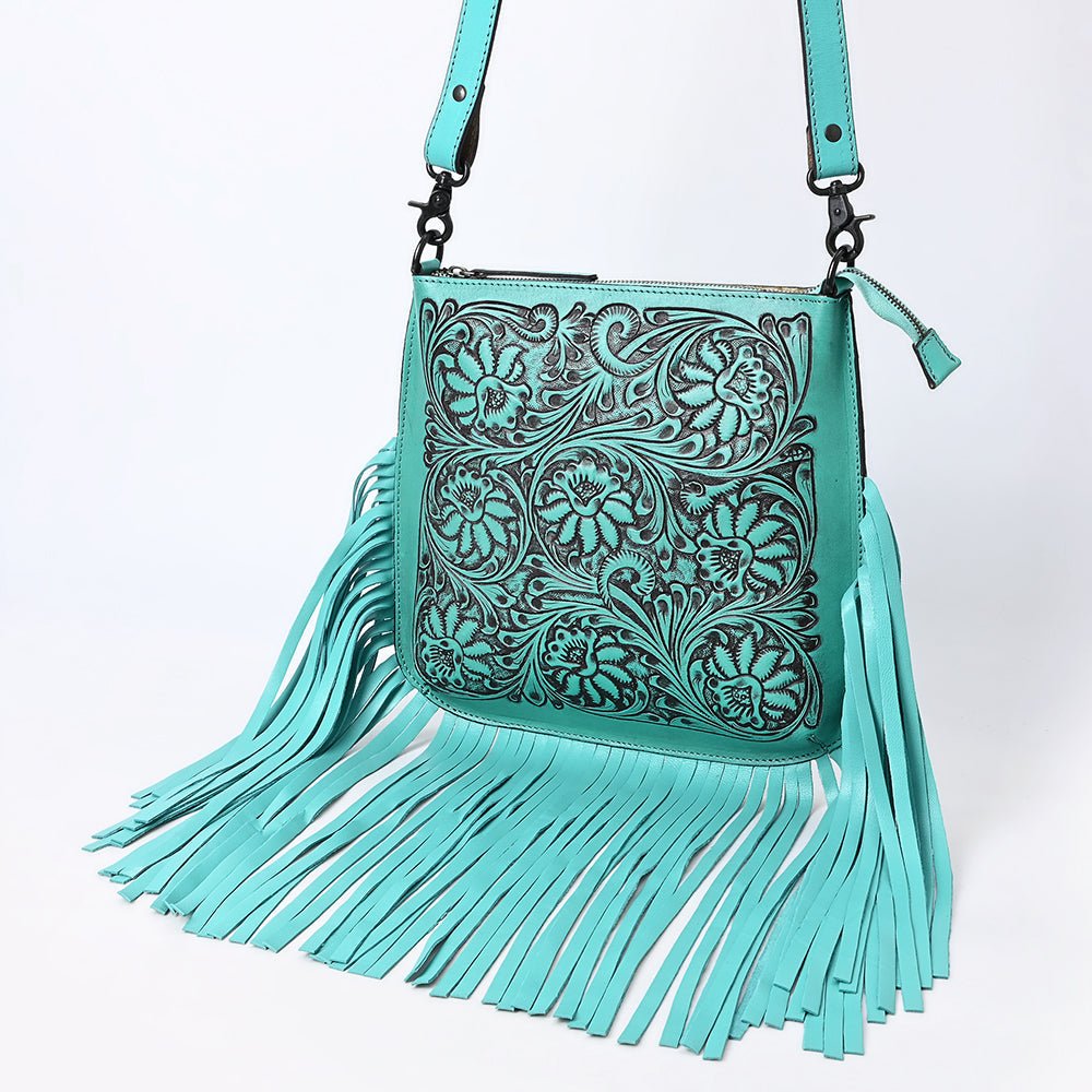 American Darling Hand Tooled Genuine Leather