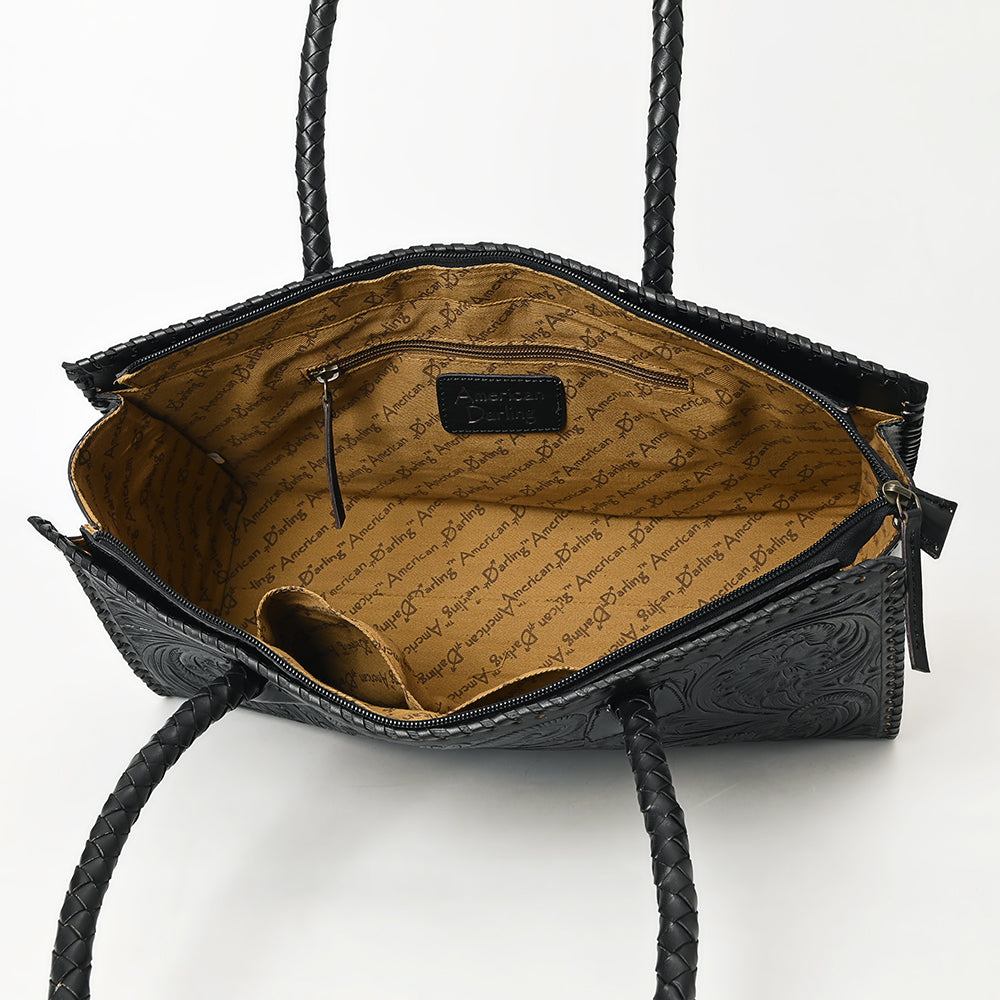 American Darling Hand Tooled Genuine Leather