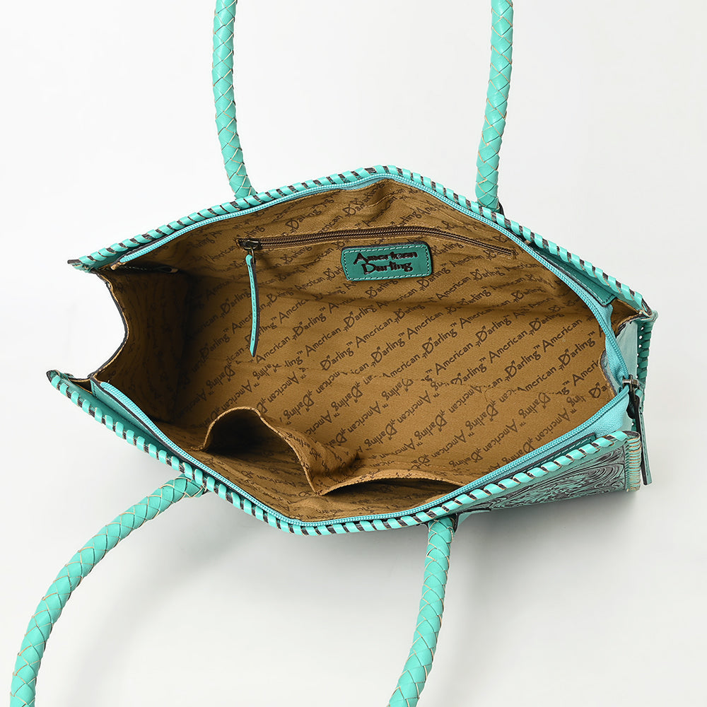American Darling Hand Tooled Genuine Leather