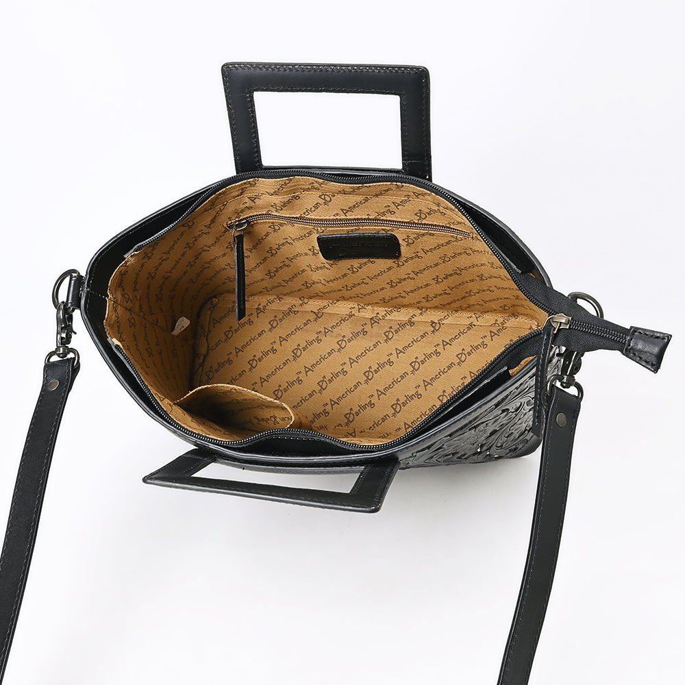 American Darling Hand Tooled Genuine Leather