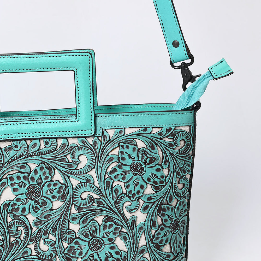 American Darling Hand Tooled Genuine Leather