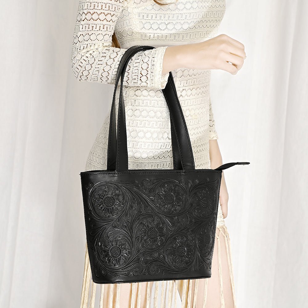 American Darling Hand Tooled Genuine Leather