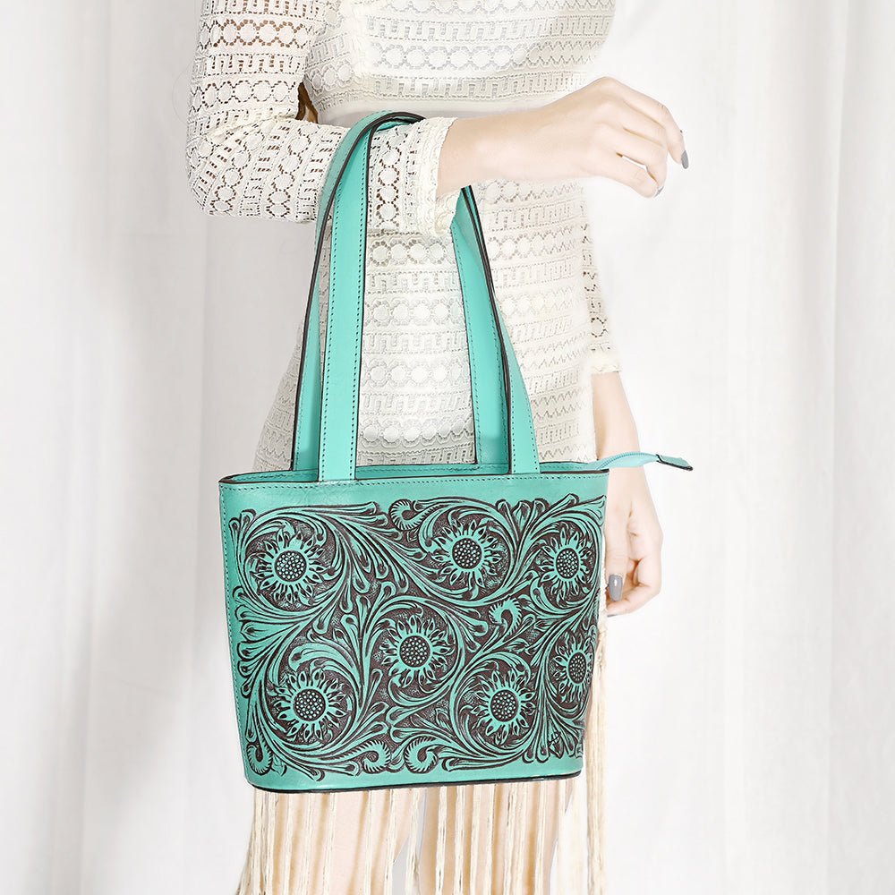 American Darling Hand Tooled Genuine Leather